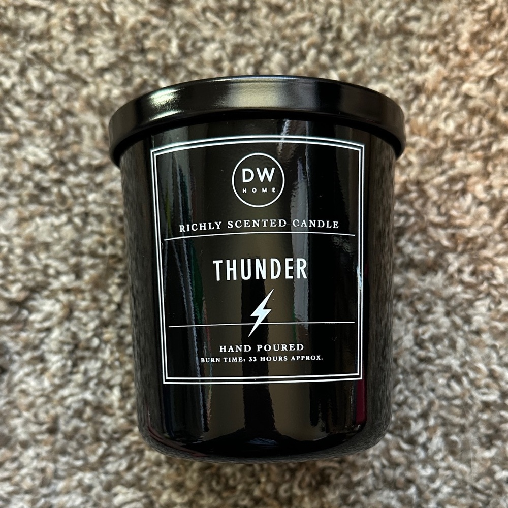 DW Home Black Thunder Candle